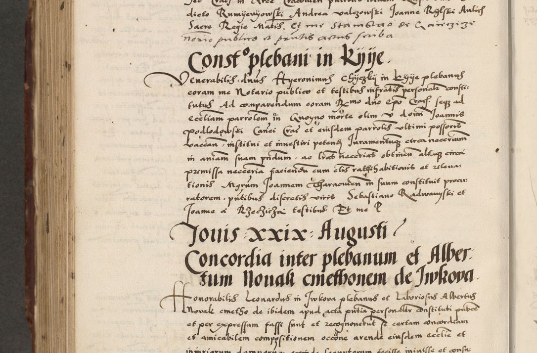 Zdjęcie nr 926 dla obiektu archiwalnego: Acta actorum causarum, sententiarum, obligationum et mandatorum coram reverendo patre et domini nostri domini Pauli divina providencia pape tertii, anno decimo quarto, a die et mense infrascriptis foeliciter continuantur. Annus coronancionis Pauli papae tercii a die tercia mensis Novembris inchoatur