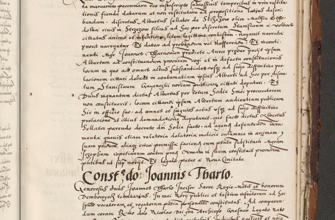 Zdjęcie nr 925 dla obiektu archiwalnego: Acta actorum causarum, sententiarum, obligationum et mandatorum coram reverendo patre et domini nostri domini Pauli divina providencia pape tertii, anno decimo quarto, a die et mense infrascriptis foeliciter continuantur. Annus coronancionis Pauli papae tercii a die tercia mensis Novembris inchoatur