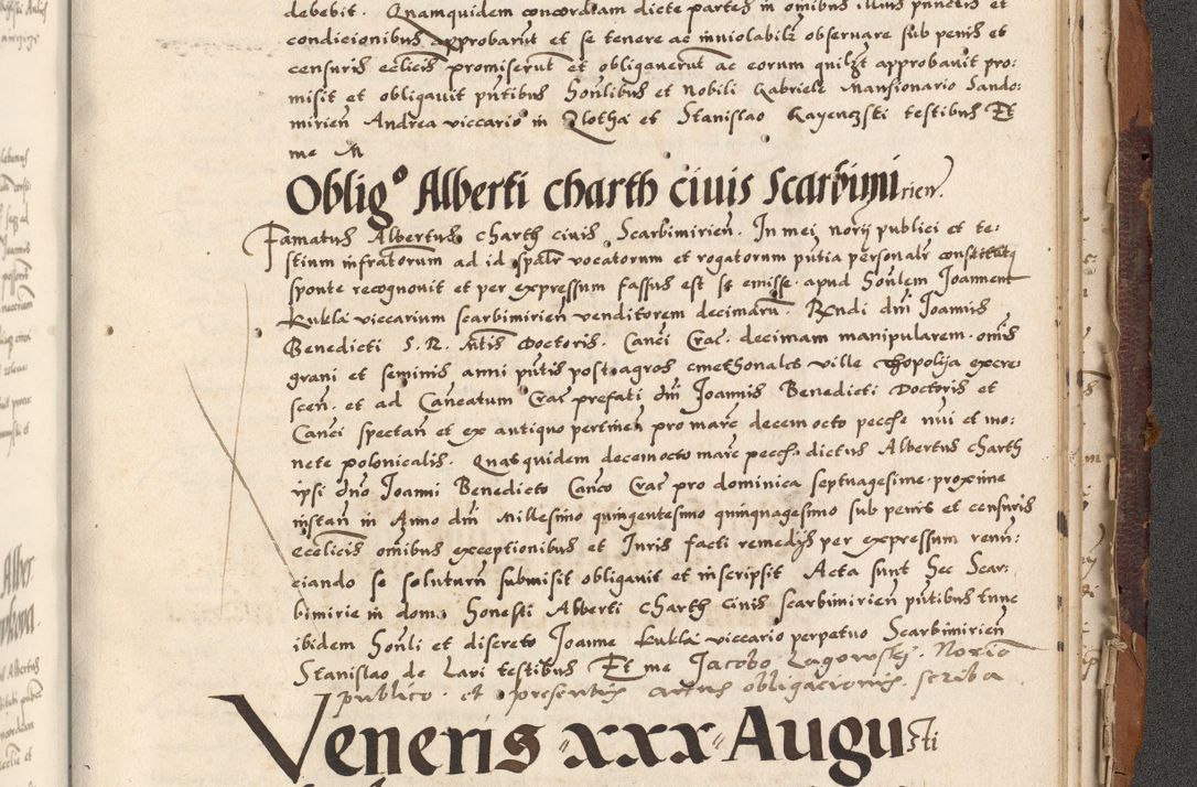 Zdjęcie nr 927 dla obiektu archiwalnego: Acta actorum causarum, sententiarum, obligationum et mandatorum coram reverendo patre et domini nostri domini Pauli divina providencia pape tertii, anno decimo quarto, a die et mense infrascriptis foeliciter continuantur. Annus coronancionis Pauli papae tercii a die tercia mensis Novembris inchoatur