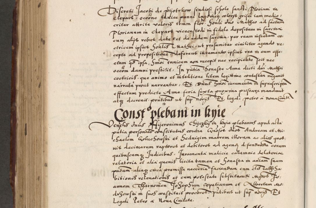 Zdjęcie nr 924 dla obiektu archiwalnego: Acta actorum causarum, sententiarum, obligationum et mandatorum coram reverendo patre et domini nostri domini Pauli divina providencia pape tertii, anno decimo quarto, a die et mense infrascriptis foeliciter continuantur. Annus coronancionis Pauli papae tercii a die tercia mensis Novembris inchoatur