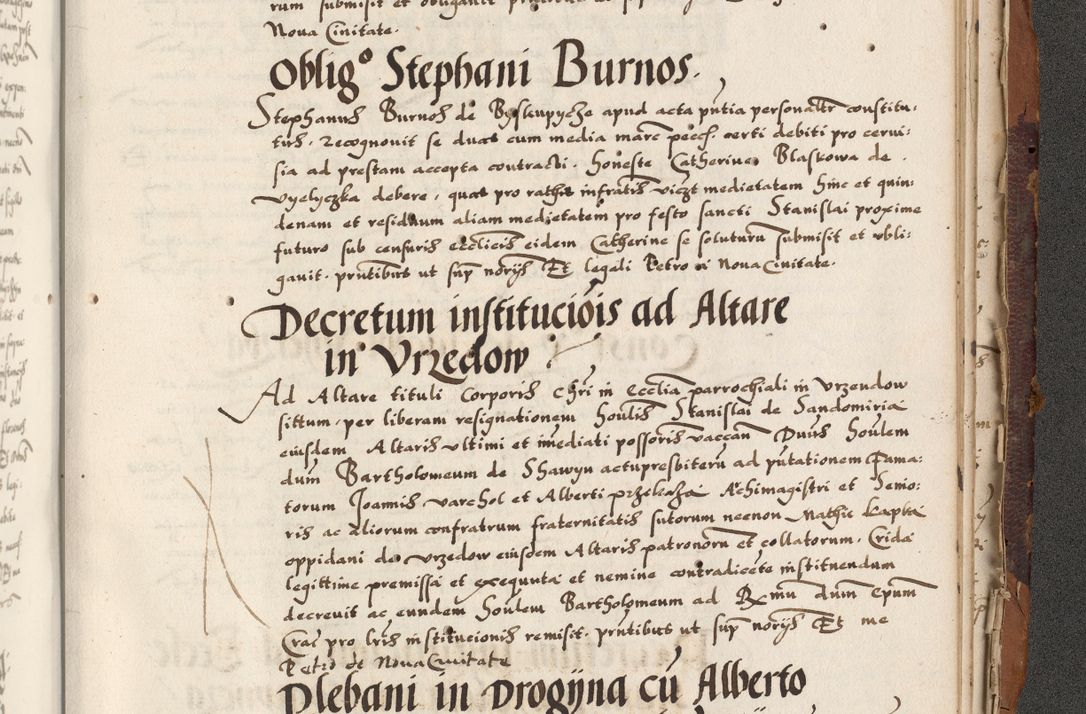 Zdjęcie nr 921 dla obiektu archiwalnego: Acta actorum causarum, sententiarum, obligationum et mandatorum coram reverendo patre et domini nostri domini Pauli divina providencia pape tertii, anno decimo quarto, a die et mense infrascriptis foeliciter continuantur. Annus coronancionis Pauli papae tercii a die tercia mensis Novembris inchoatur