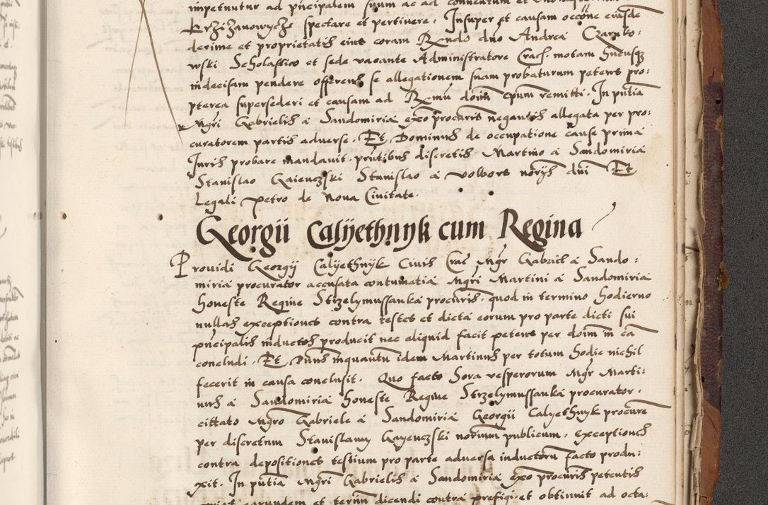 Zdjęcie nr 919 dla obiektu archiwalnego: Acta actorum causarum, sententiarum, obligationum et mandatorum coram reverendo patre et domini nostri domini Pauli divina providencia pape tertii, anno decimo quarto, a die et mense infrascriptis foeliciter continuantur. Annus coronancionis Pauli papae tercii a die tercia mensis Novembris inchoatur