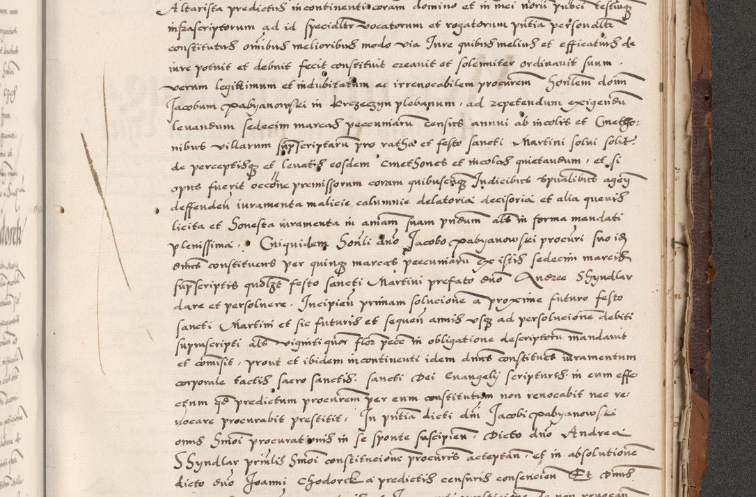 Zdjęcie nr 913 dla obiektu archiwalnego: Acta actorum causarum, sententiarum, obligationum et mandatorum coram reverendo patre et domini nostri domini Pauli divina providencia pape tertii, anno decimo quarto, a die et mense infrascriptis foeliciter continuantur. Annus coronancionis Pauli papae tercii a die tercia mensis Novembris inchoatur