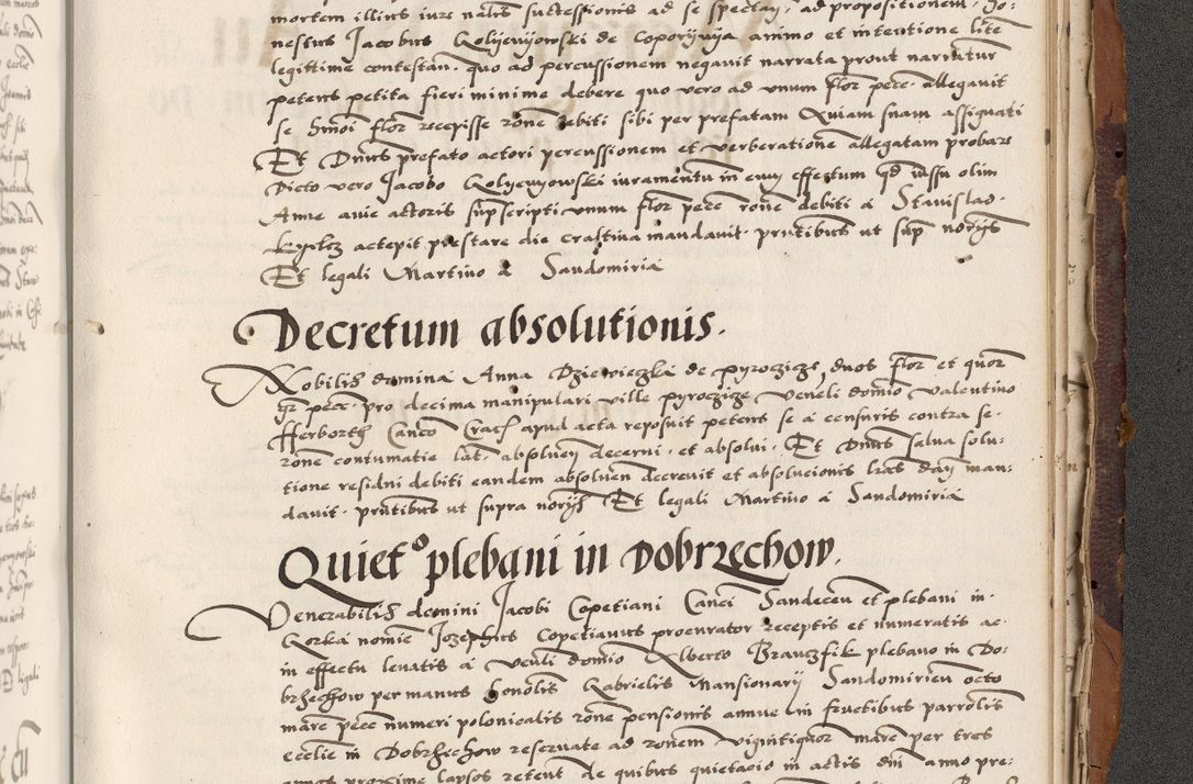 Zdjęcie nr 909 dla obiektu archiwalnego: Acta actorum causarum, sententiarum, obligationum et mandatorum coram reverendo patre et domini nostri domini Pauli divina providencia pape tertii, anno decimo quarto, a die et mense infrascriptis foeliciter continuantur. Annus coronancionis Pauli papae tercii a die tercia mensis Novembris inchoatur