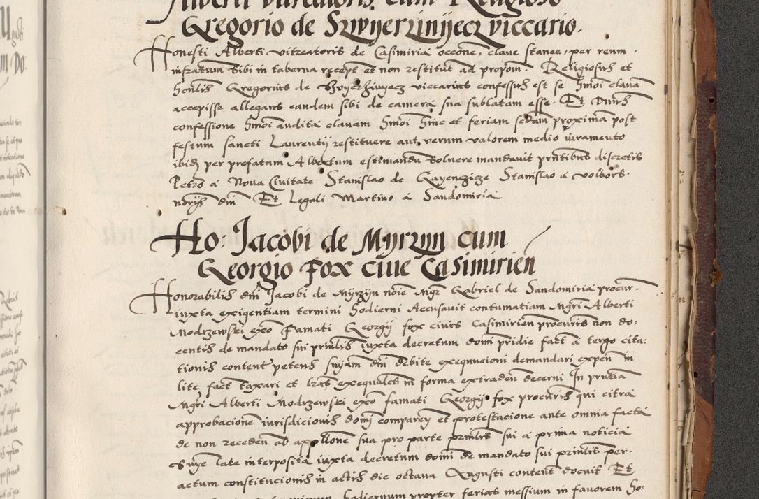 Zdjęcie nr 911 dla obiektu archiwalnego: Acta actorum causarum, sententiarum, obligationum et mandatorum coram reverendo patre et domini nostri domini Pauli divina providencia pape tertii, anno decimo quarto, a die et mense infrascriptis foeliciter continuantur. Annus coronancionis Pauli papae tercii a die tercia mensis Novembris inchoatur