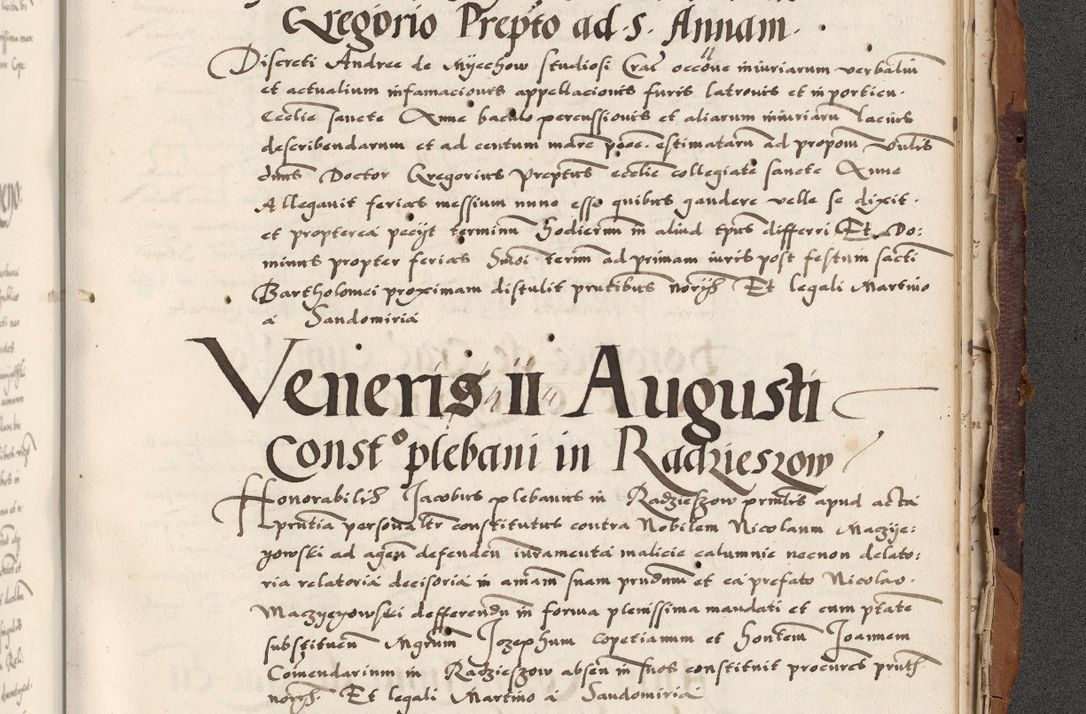 Zdjęcie nr 907 dla obiektu archiwalnego: Acta actorum causarum, sententiarum, obligationum et mandatorum coram reverendo patre et domini nostri domini Pauli divina providencia pape tertii, anno decimo quarto, a die et mense infrascriptis foeliciter continuantur. Annus coronancionis Pauli papae tercii a die tercia mensis Novembris inchoatur