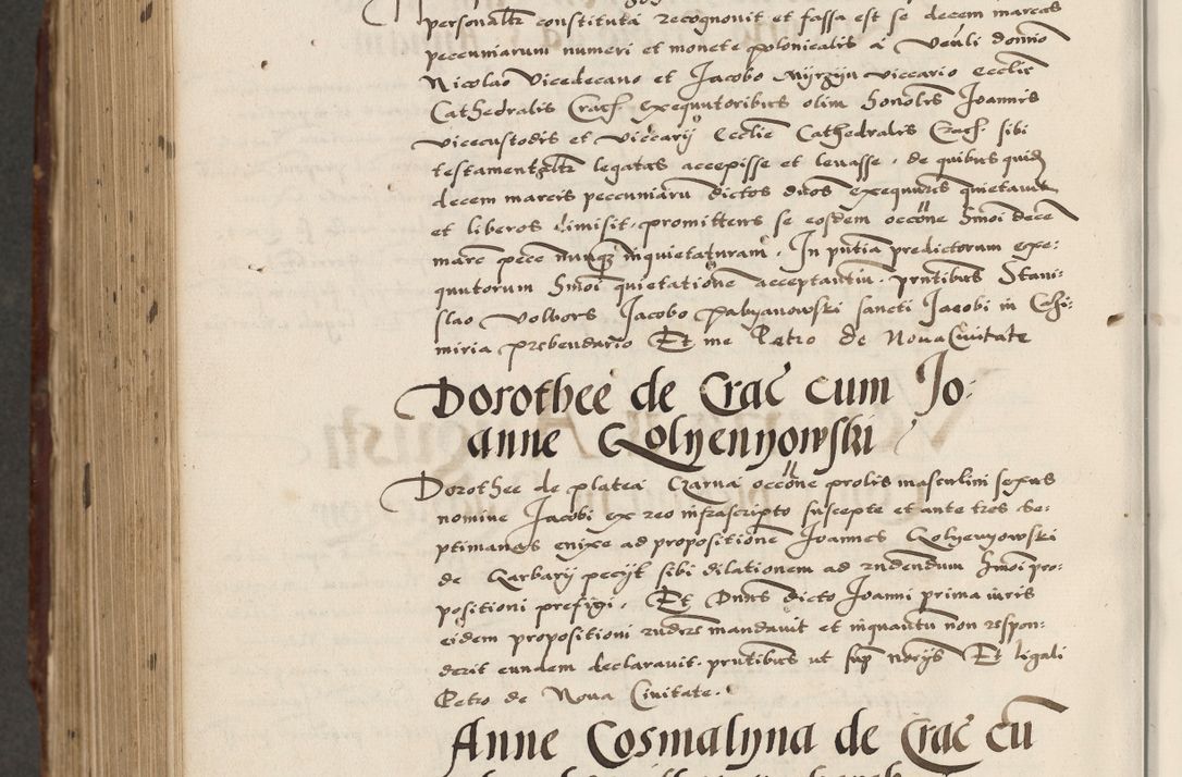 Zdjęcie nr 908 dla obiektu archiwalnego: Acta actorum causarum, sententiarum, obligationum et mandatorum coram reverendo patre et domini nostri domini Pauli divina providencia pape tertii, anno decimo quarto, a die et mense infrascriptis foeliciter continuantur. Annus coronancionis Pauli papae tercii a die tercia mensis Novembris inchoatur