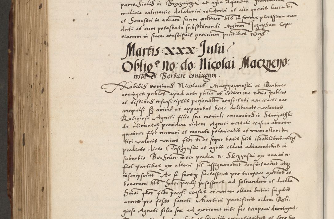 Zdjęcie nr 906 dla obiektu archiwalnego: Acta actorum causarum, sententiarum, obligationum et mandatorum coram reverendo patre et domini nostri domini Pauli divina providencia pape tertii, anno decimo quarto, a die et mense infrascriptis foeliciter continuantur. Annus coronancionis Pauli papae tercii a die tercia mensis Novembris inchoatur