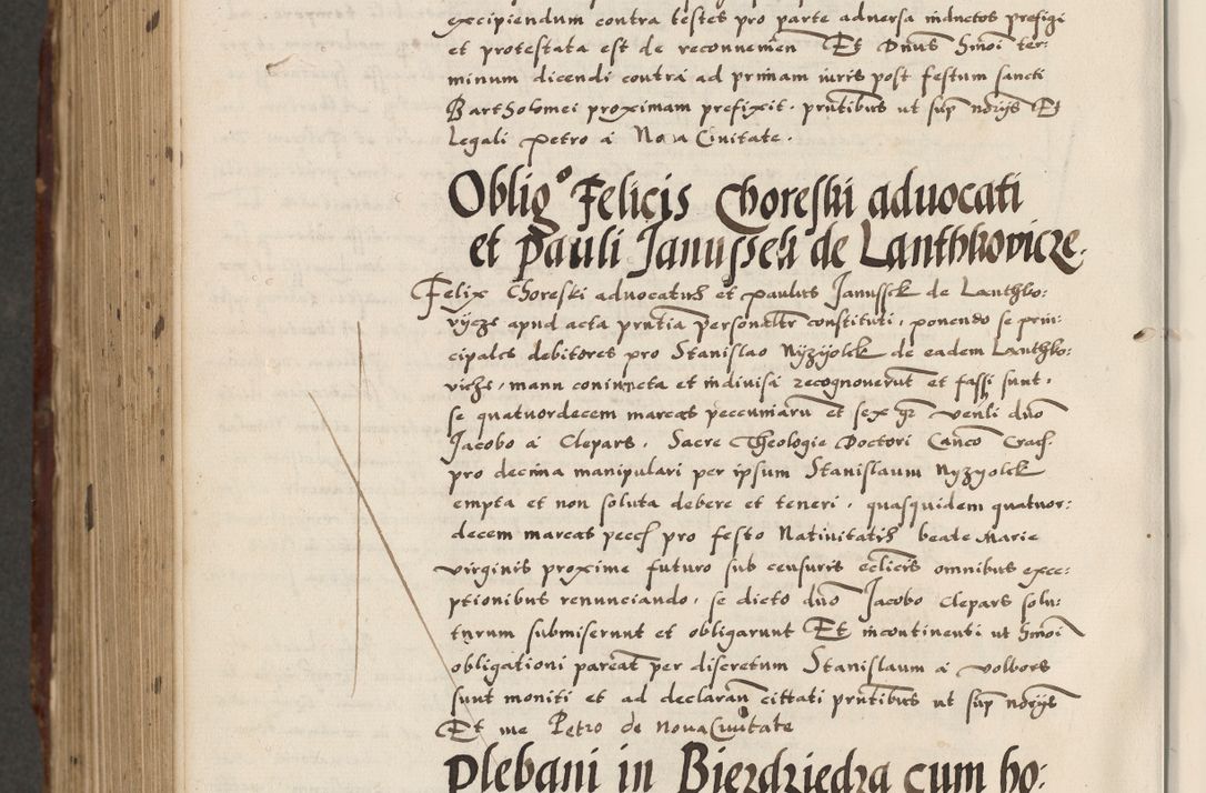 Zdjęcie nr 896 dla obiektu archiwalnego: Acta actorum causarum, sententiarum, obligationum et mandatorum coram reverendo patre et domini nostri domini Pauli divina providencia pape tertii, anno decimo quarto, a die et mense infrascriptis foeliciter continuantur. Annus coronancionis Pauli papae tercii a die tercia mensis Novembris inchoatur