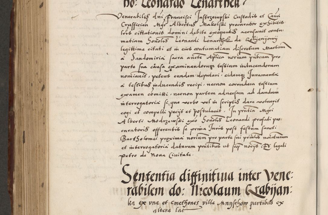 Zdjęcie nr 894 dla obiektu archiwalnego: Acta actorum causarum, sententiarum, obligationum et mandatorum coram reverendo patre et domini nostri domini Pauli divina providencia pape tertii, anno decimo quarto, a die et mense infrascriptis foeliciter continuantur. Annus coronancionis Pauli papae tercii a die tercia mensis Novembris inchoatur
