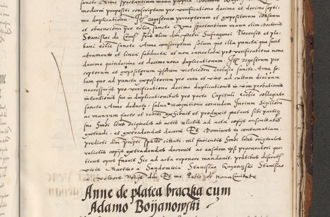 Zdjęcie nr 893 dla obiektu archiwalnego: Acta actorum causarum, sententiarum, obligationum et mandatorum coram reverendo patre et domini nostri domini Pauli divina providencia pape tertii, anno decimo quarto, a die et mense infrascriptis foeliciter continuantur. Annus coronancionis Pauli papae tercii a die tercia mensis Novembris inchoatur