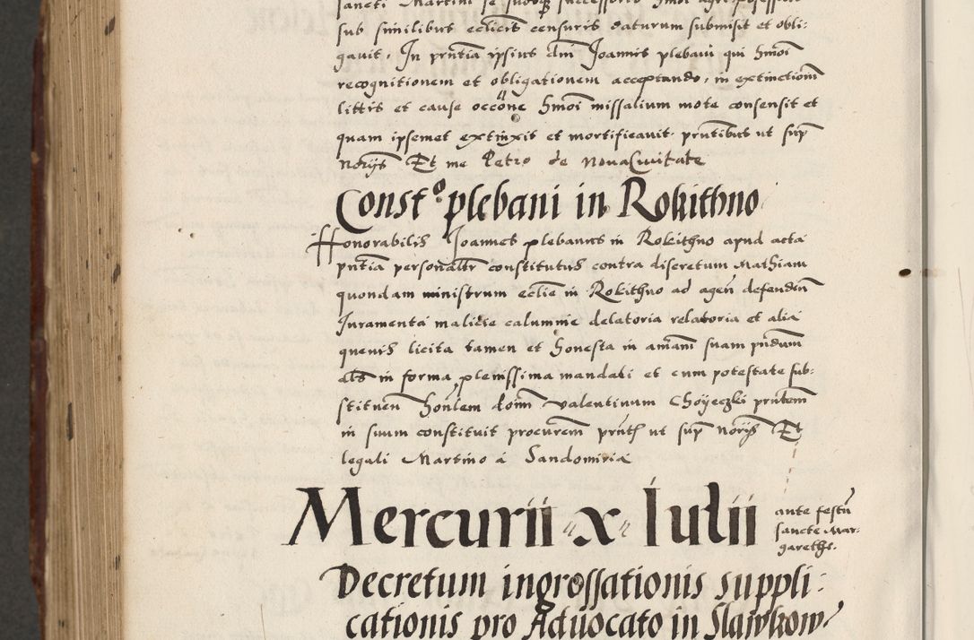 Zdjęcie nr 884 dla obiektu archiwalnego: Acta actorum causarum, sententiarum, obligationum et mandatorum coram reverendo patre et domini nostri domini Pauli divina providencia pape tertii, anno decimo quarto, a die et mense infrascriptis foeliciter continuantur. Annus coronancionis Pauli papae tercii a die tercia mensis Novembris inchoatur