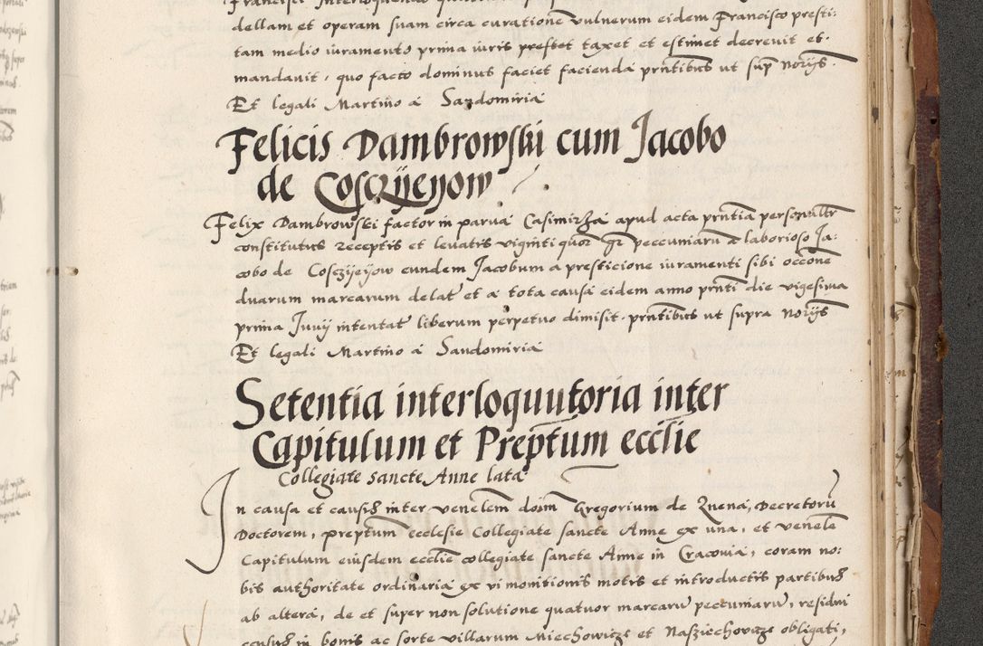 Zdjęcie nr 875 dla obiektu archiwalnego: Acta actorum causarum, sententiarum, obligationum et mandatorum coram reverendo patre et domini nostri domini Pauli divina providencia pape tertii, anno decimo quarto, a die et mense infrascriptis foeliciter continuantur. Annus coronancionis Pauli papae tercii a die tercia mensis Novembris inchoatur