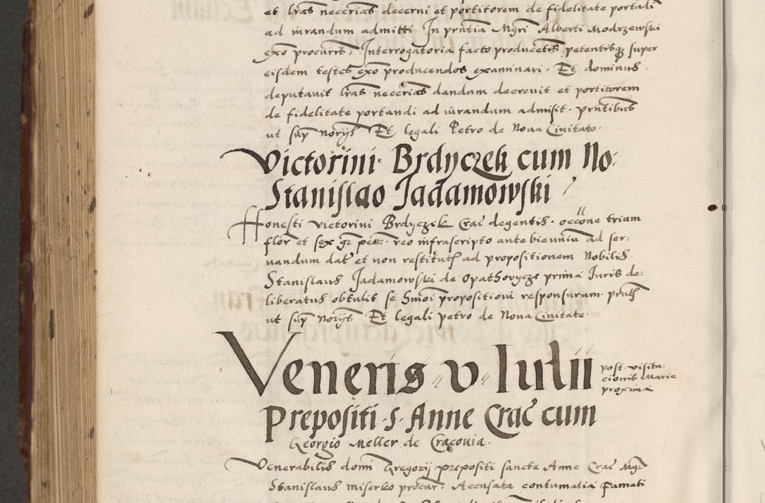 Zdjęcie nr 874 dla obiektu archiwalnego: Acta actorum causarum, sententiarum, obligationum et mandatorum coram reverendo patre et domini nostri domini Pauli divina providencia pape tertii, anno decimo quarto, a die et mense infrascriptis foeliciter continuantur. Annus coronancionis Pauli papae tercii a die tercia mensis Novembris inchoatur