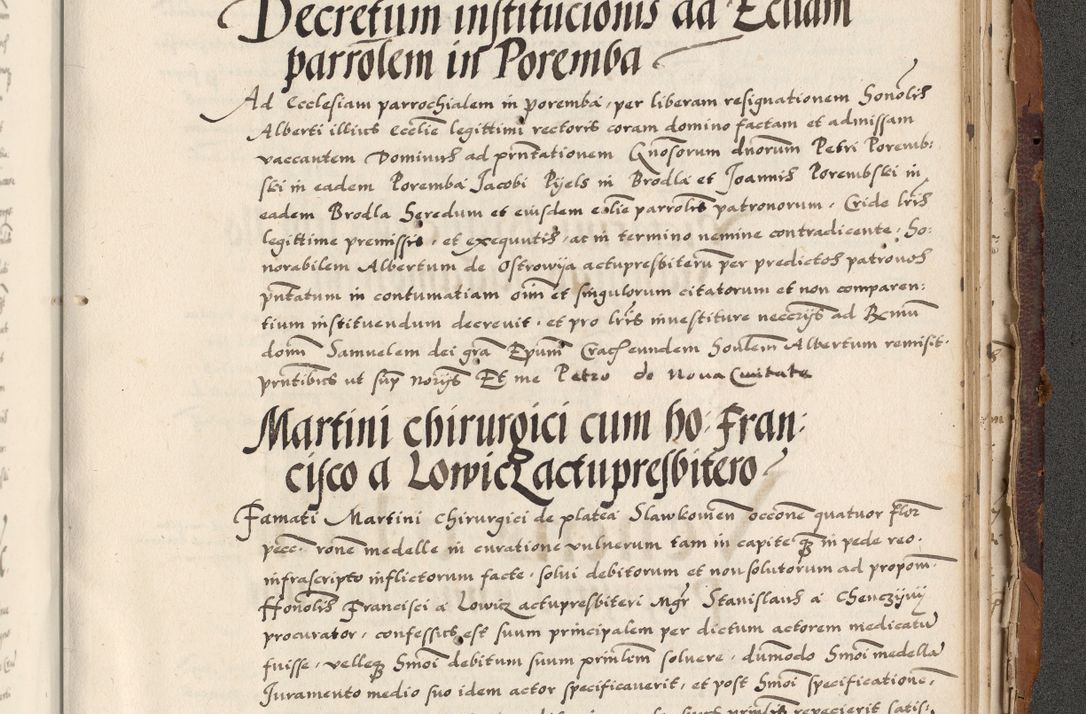 Zdjęcie nr 873 dla obiektu archiwalnego: Acta actorum causarum, sententiarum, obligationum et mandatorum coram reverendo patre et domini nostri domini Pauli divina providencia pape tertii, anno decimo quarto, a die et mense infrascriptis foeliciter continuantur. Annus coronancionis Pauli papae tercii a die tercia mensis Novembris inchoatur