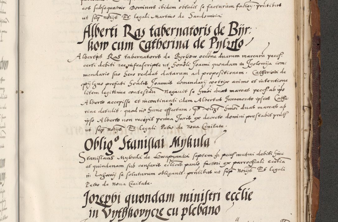 Zdjęcie nr 869 dla obiektu archiwalnego: Acta actorum causarum, sententiarum, obligationum et mandatorum coram reverendo patre et domini nostri domini Pauli divina providencia pape tertii, anno decimo quarto, a die et mense infrascriptis foeliciter continuantur. Annus coronancionis Pauli papae tercii a die tercia mensis Novembris inchoatur