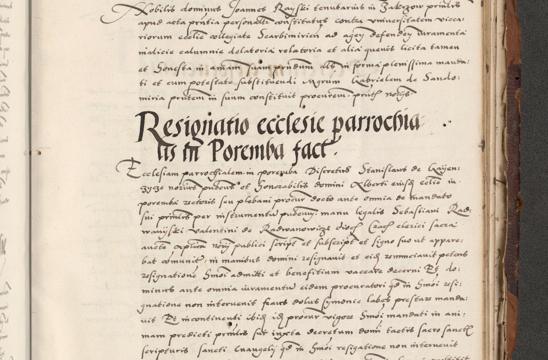 Zdjęcie nr 865 dla obiektu archiwalnego: Acta actorum causarum, sententiarum, obligationum et mandatorum coram reverendo patre et domini nostri domini Pauli divina providencia pape tertii, anno decimo quarto, a die et mense infrascriptis foeliciter continuantur. Annus coronancionis Pauli papae tercii a die tercia mensis Novembris inchoatur