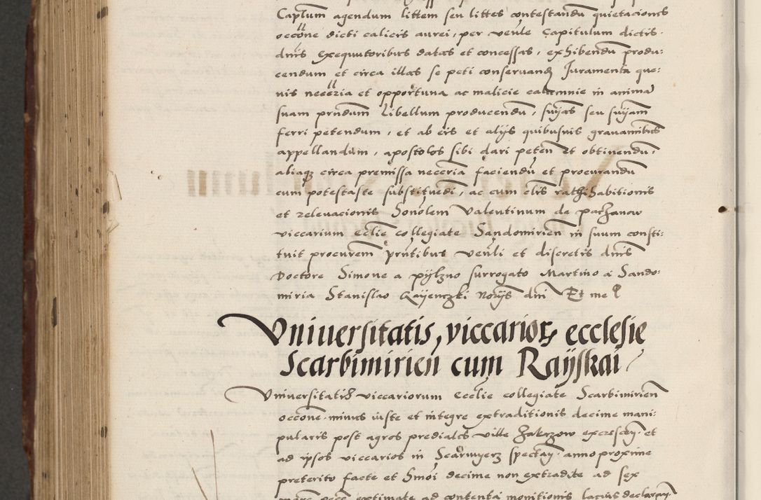 Zdjęcie nr 864 dla obiektu archiwalnego: Acta actorum causarum, sententiarum, obligationum et mandatorum coram reverendo patre et domini nostri domini Pauli divina providencia pape tertii, anno decimo quarto, a die et mense infrascriptis foeliciter continuantur. Annus coronancionis Pauli papae tercii a die tercia mensis Novembris inchoatur