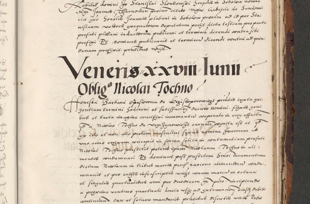 Zdjęcie nr 863 dla obiektu archiwalnego: Acta actorum causarum, sententiarum, obligationum et mandatorum coram reverendo patre et domini nostri domini Pauli divina providencia pape tertii, anno decimo quarto, a die et mense infrascriptis foeliciter continuantur. Annus coronancionis Pauli papae tercii a die tercia mensis Novembris inchoatur
