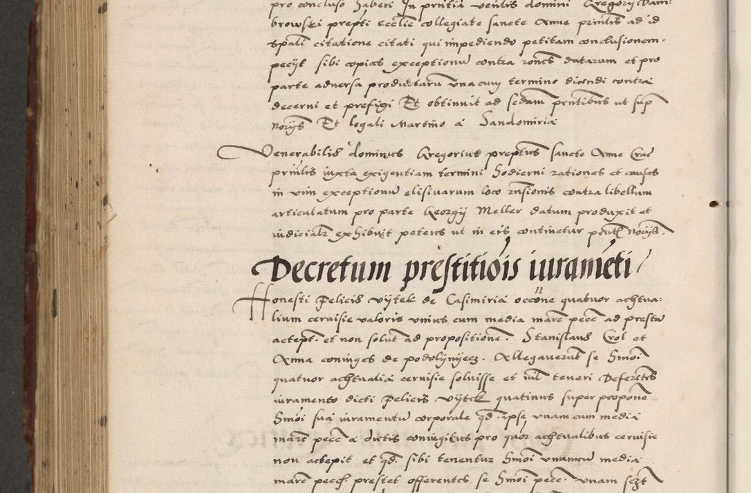 Zdjęcie nr 862 dla obiektu archiwalnego: Acta actorum causarum, sententiarum, obligationum et mandatorum coram reverendo patre et domini nostri domini Pauli divina providencia pape tertii, anno decimo quarto, a die et mense infrascriptis foeliciter continuantur. Annus coronancionis Pauli papae tercii a die tercia mensis Novembris inchoatur