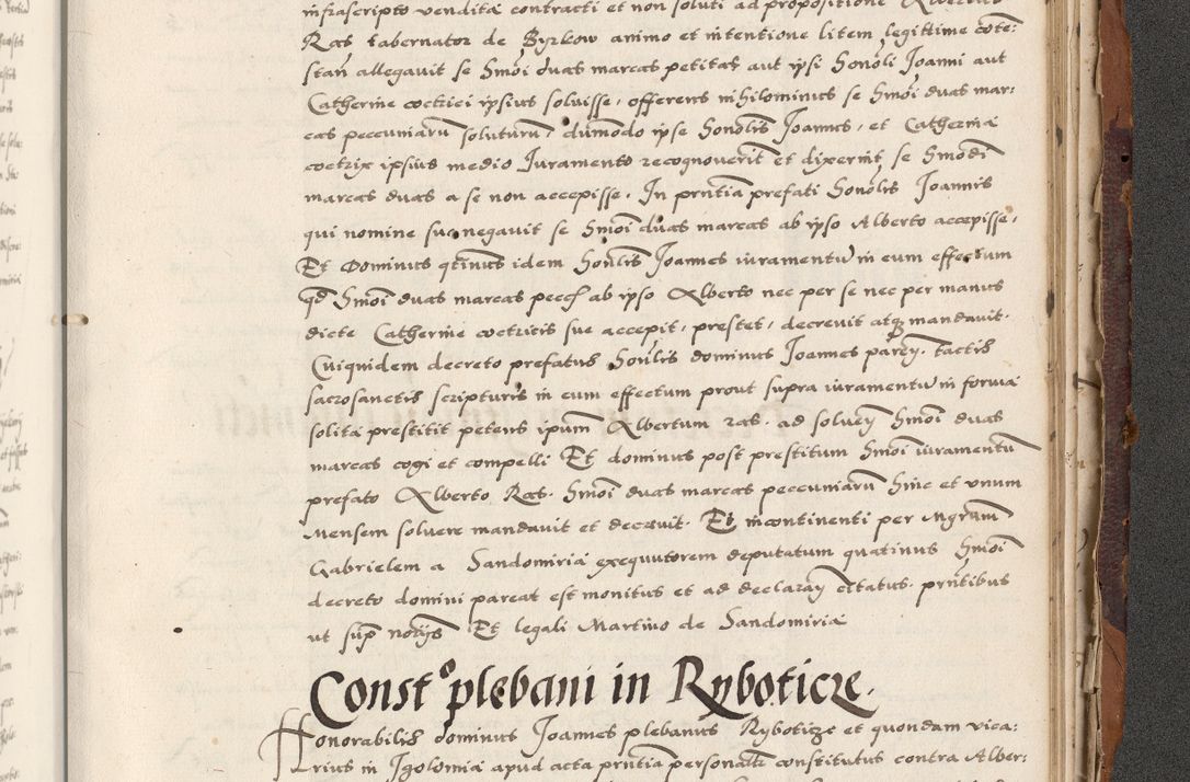 Zdjęcie nr 861 dla obiektu archiwalnego: Acta actorum causarum, sententiarum, obligationum et mandatorum coram reverendo patre et domini nostri domini Pauli divina providencia pape tertii, anno decimo quarto, a die et mense infrascriptis foeliciter continuantur. Annus coronancionis Pauli papae tercii a die tercia mensis Novembris inchoatur