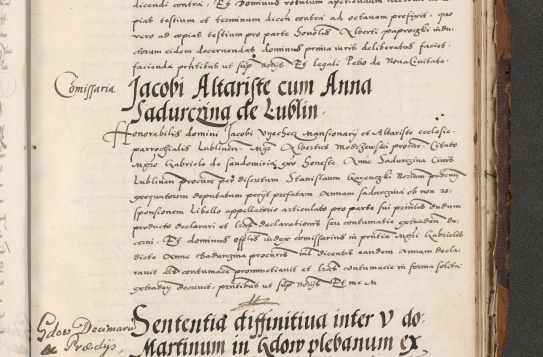 Zdjęcie nr 857 dla obiektu archiwalnego: Acta actorum causarum, sententiarum, obligationum et mandatorum coram reverendo patre et domini nostri domini Pauli divina providencia pape tertii, anno decimo quarto, a die et mense infrascriptis foeliciter continuantur. Annus coronancionis Pauli papae tercii a die tercia mensis Novembris inchoatur