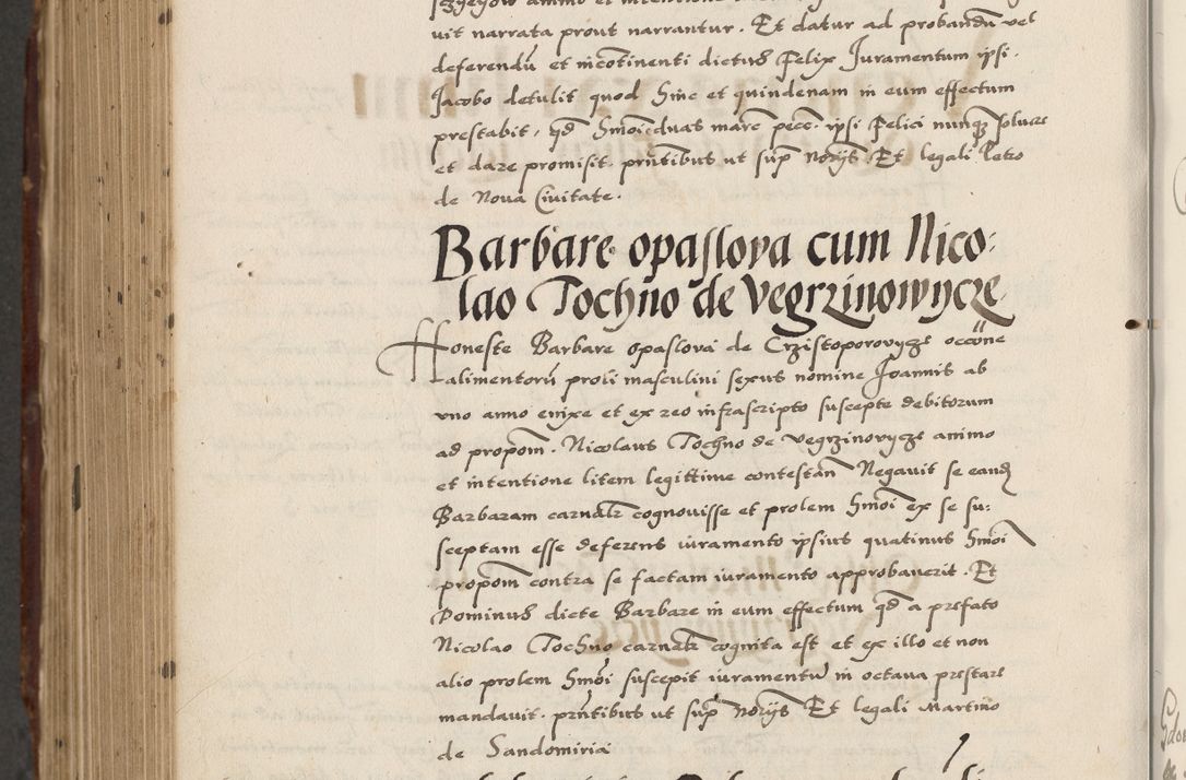 Zdjęcie nr 856 dla obiektu archiwalnego: Acta actorum causarum, sententiarum, obligationum et mandatorum coram reverendo patre et domini nostri domini Pauli divina providencia pape tertii, anno decimo quarto, a die et mense infrascriptis foeliciter continuantur. Annus coronancionis Pauli papae tercii a die tercia mensis Novembris inchoatur