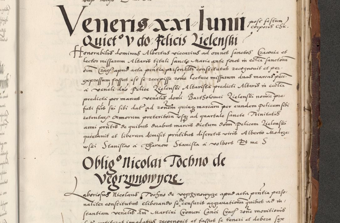 Zdjęcie nr 855 dla obiektu archiwalnego: Acta actorum causarum, sententiarum, obligationum et mandatorum coram reverendo patre et domini nostri domini Pauli divina providencia pape tertii, anno decimo quarto, a die et mense infrascriptis foeliciter continuantur. Annus coronancionis Pauli papae tercii a die tercia mensis Novembris inchoatur