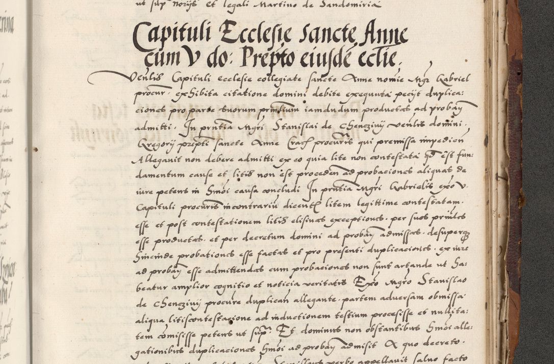 Zdjęcie nr 853 dla obiektu archiwalnego: Acta actorum causarum, sententiarum, obligationum et mandatorum coram reverendo patre et domini nostri domini Pauli divina providencia pape tertii, anno decimo quarto, a die et mense infrascriptis foeliciter continuantur. Annus coronancionis Pauli papae tercii a die tercia mensis Novembris inchoatur