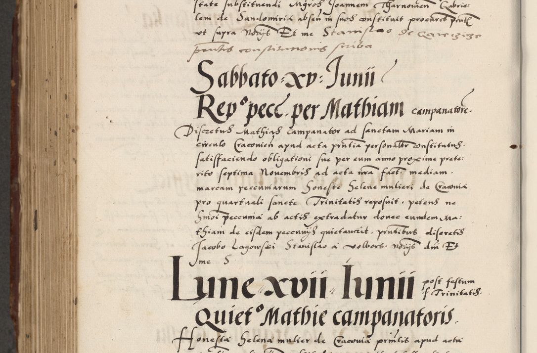 Zdjęcie nr 846 dla obiektu archiwalnego: Acta actorum causarum, sententiarum, obligationum et mandatorum coram reverendo patre et domini nostri domini Pauli divina providencia pape tertii, anno decimo quarto, a die et mense infrascriptis foeliciter continuantur. Annus coronancionis Pauli papae tercii a die tercia mensis Novembris inchoatur