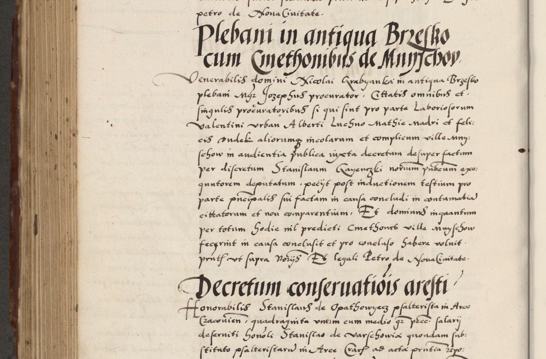 Zdjęcie nr 844 dla obiektu archiwalnego: Acta actorum causarum, sententiarum, obligationum et mandatorum coram reverendo patre et domini nostri domini Pauli divina providencia pape tertii, anno decimo quarto, a die et mense infrascriptis foeliciter continuantur. Annus coronancionis Pauli papae tercii a die tercia mensis Novembris inchoatur