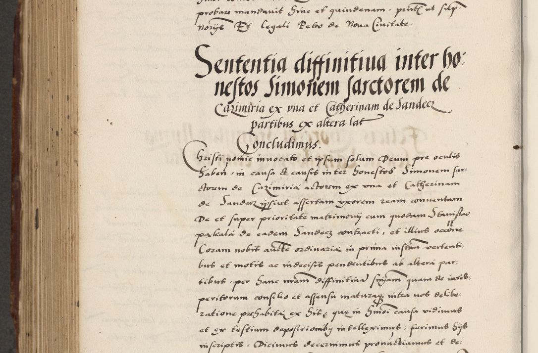 Zdjęcie nr 840 dla obiektu archiwalnego: Acta actorum causarum, sententiarum, obligationum et mandatorum coram reverendo patre et domini nostri domini Pauli divina providencia pape tertii, anno decimo quarto, a die et mense infrascriptis foeliciter continuantur. Annus coronancionis Pauli papae tercii a die tercia mensis Novembris inchoatur