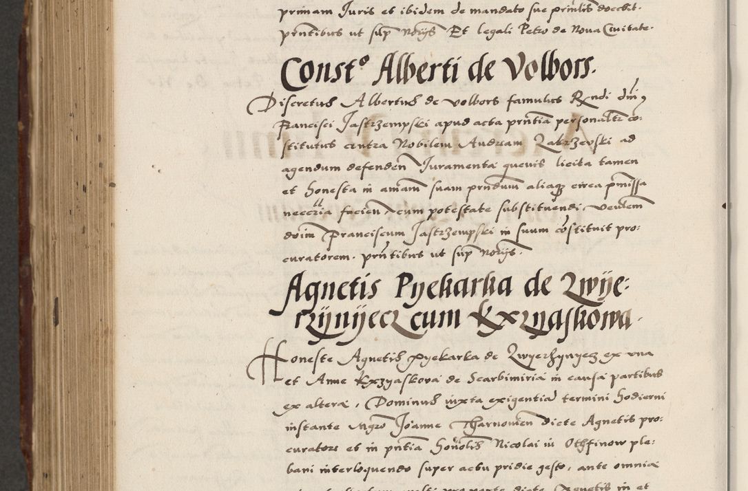 Zdjęcie nr 830 dla obiektu archiwalnego: Acta actorum causarum, sententiarum, obligationum et mandatorum coram reverendo patre et domini nostri domini Pauli divina providencia pape tertii, anno decimo quarto, a die et mense infrascriptis foeliciter continuantur. Annus coronancionis Pauli papae tercii a die tercia mensis Novembris inchoatur