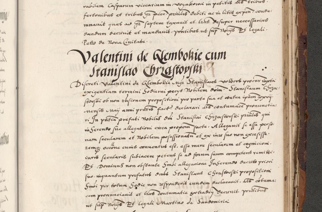 Zdjęcie nr 819 dla obiektu archiwalnego: Acta actorum causarum, sententiarum, obligationum et mandatorum coram reverendo patre et domini nostri domini Pauli divina providencia pape tertii, anno decimo quarto, a die et mense infrascriptis foeliciter continuantur. Annus coronancionis Pauli papae tercii a die tercia mensis Novembris inchoatur