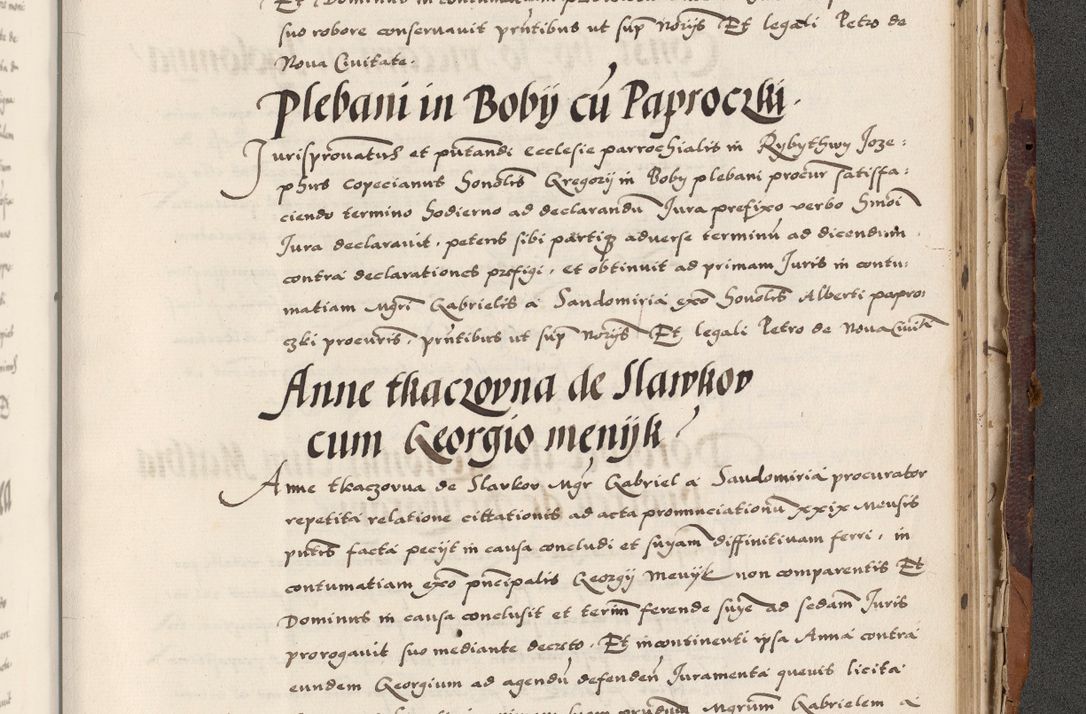 Zdjęcie nr 817 dla obiektu archiwalnego: Acta actorum causarum, sententiarum, obligationum et mandatorum coram reverendo patre et domini nostri domini Pauli divina providencia pape tertii, anno decimo quarto, a die et mense infrascriptis foeliciter continuantur. Annus coronancionis Pauli papae tercii a die tercia mensis Novembris inchoatur