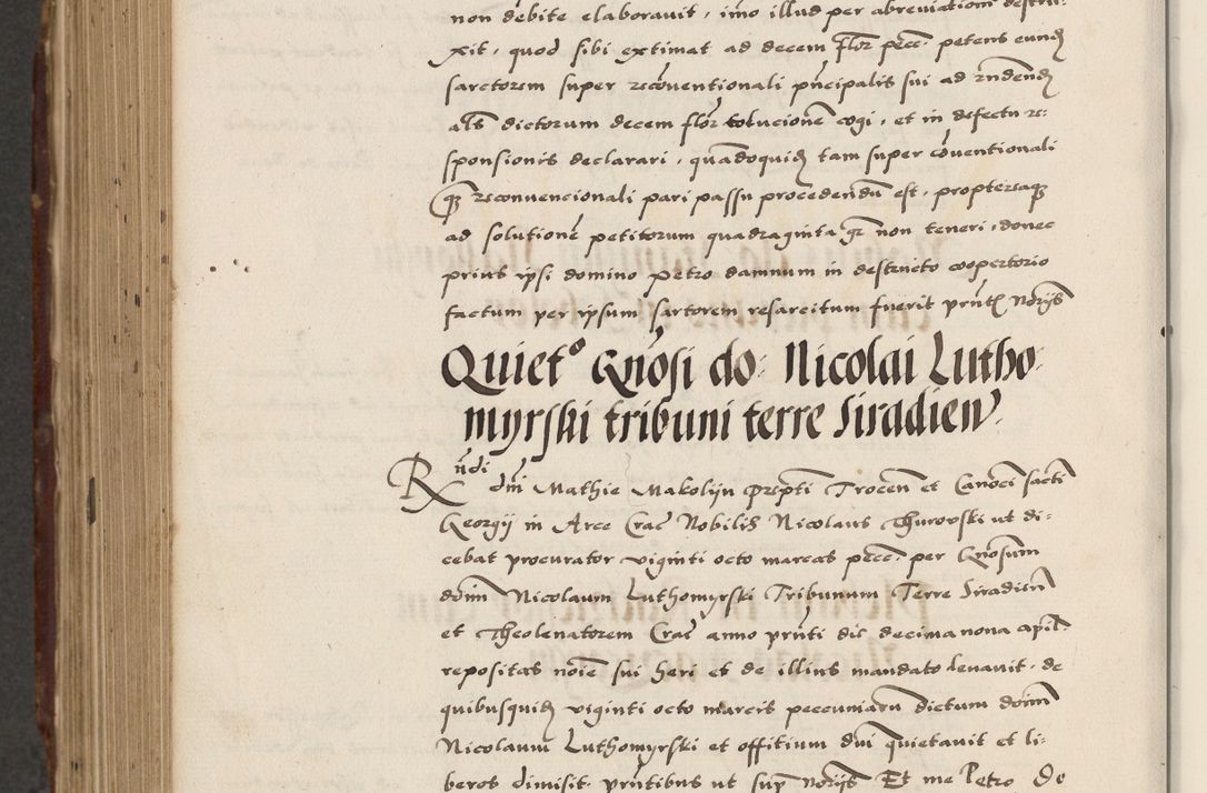 Zdjęcie nr 812 dla obiektu archiwalnego: Acta actorum causarum, sententiarum, obligationum et mandatorum coram reverendo patre et domini nostri domini Pauli divina providencia pape tertii, anno decimo quarto, a die et mense infrascriptis foeliciter continuantur. Annus coronancionis Pauli papae tercii a die tercia mensis Novembris inchoatur