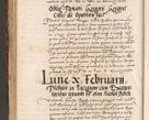Zdjęcie nr 21 dla obiektu archiwalnego: Acta causarum, obligacionum, sentenciarum tam interlocutoriarum quam diffinitivarum constitutionumque coram reverendo patre domino Petro Porembski canonico et officiali generali Cracoviensi de anno Domini millesimo quingentesimo quadragesimo nono, cuius indictio septima, pontificatus sanctissimi in Christo patris et domini nostri domini Pauli divina providencia tercii, anno ipsius nacionis Pauli pape terciii die tercia mensis Novembris inchoatur