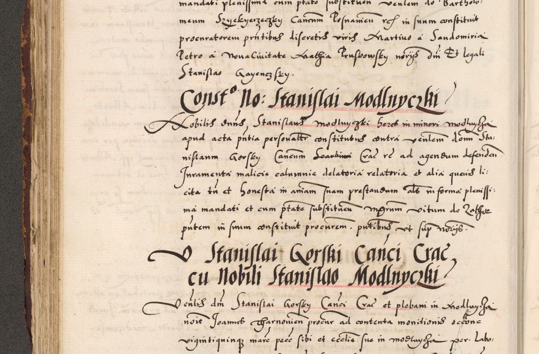 Zdjęcie nr 36 dla obiektu archiwalnego: Acta causarum, obligacionum, sentenciarum tam interlocutoriarum quam diffinitivarum constitutionumque coram reverendo patre domino Petro Porembski canonico et officiali generali Cracoviensi de anno Domini millesimo quingentesimo quadragesimo nono, cuius indictio septima, pontificatus sanctissimi in Christo patris et domini nostri domini Pauli divina providencia tercii, anno ipsius nacionis Pauli pape terciii die tercia mensis Novembris inchoatur