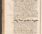 Zdjęcie nr 38 dla obiektu archiwalnego: Acta causarum, obligacionum, sentenciarum tam interlocutoriarum quam diffinitivarum constitutionumque coram reverendo patre domino Petro Porembski canonico et officiali generali Cracoviensi de anno Domini millesimo quingentesimo quadragesimo nono, cuius indictio septima, pontificatus sanctissimi in Christo patris et domini nostri domini Pauli divina providencia tercii, anno ipsius nacionis Pauli pape terciii die tercia mensis Novembris inchoatur