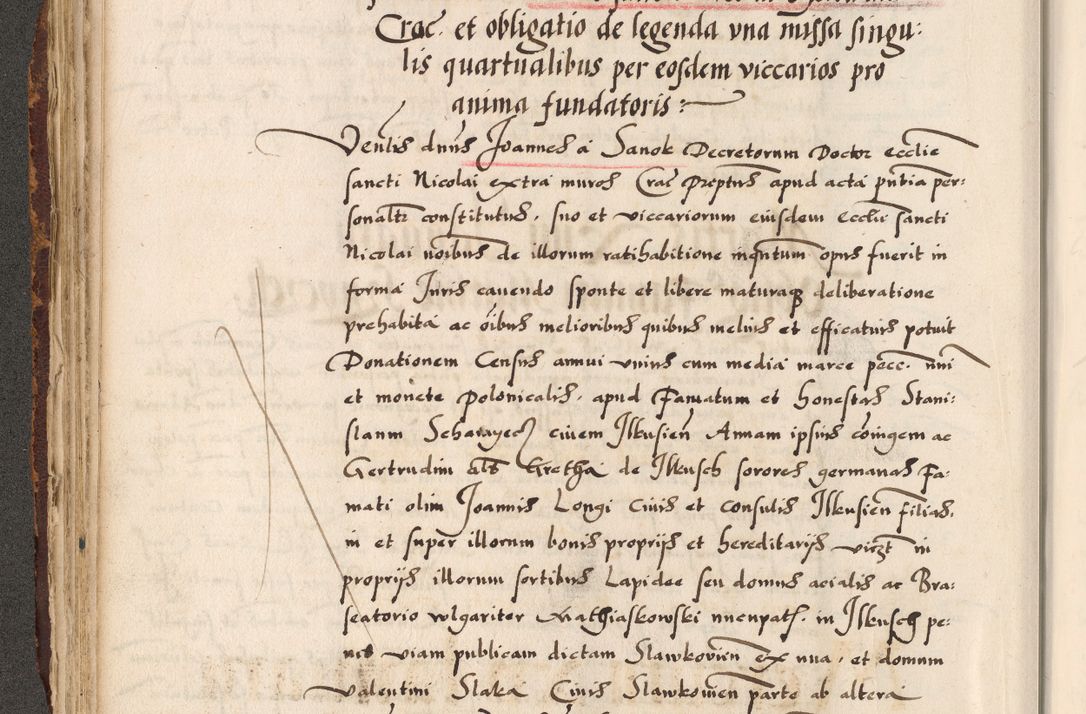 Zdjęcie nr 59 dla obiektu archiwalnego: Acta causarum, obligacionum, sentenciarum tam interlocutoriarum quam diffinitivarum constitutionumque coram reverendo patre domino Petro Porembski canonico et officiali generali Cracoviensi de anno Domini millesimo quingentesimo quadragesimo nono, cuius indictio septima, pontificatus sanctissimi in Christo patris et domini nostri domini Pauli divina providencia tercii, anno ipsius nacionis Pauli pape terciii die tercia mensis Novembris inchoatur