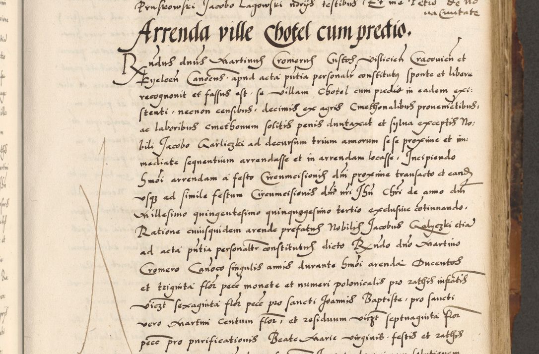 Zdjęcie nr 72 dla obiektu archiwalnego: Acta causarum, obligacionum, sentenciarum tam interlocutoriarum quam diffinitivarum constitutionumque coram reverendo patre domino Petro Porembski canonico et officiali generali Cracoviensi de anno Domini millesimo quingentesimo quadragesimo nono, cuius indictio septima, pontificatus sanctissimi in Christo patris et domini nostri domini Pauli divina providencia tercii, anno ipsius nacionis Pauli pape terciii die tercia mensis Novembris inchoatur