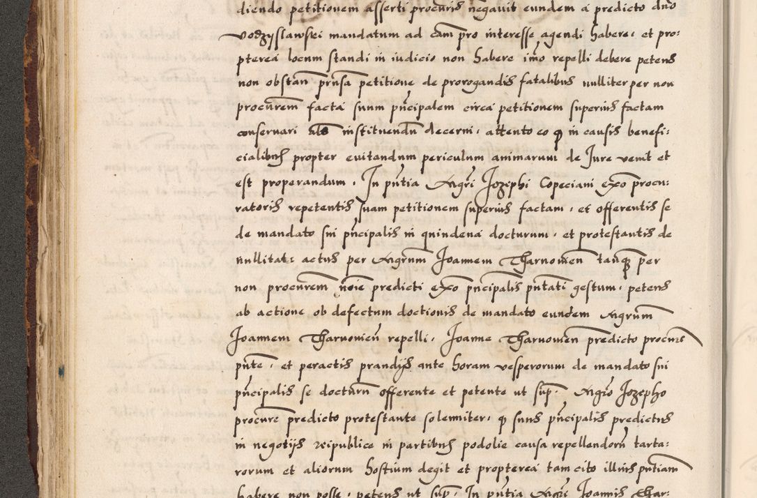 Zdjęcie nr 81 dla obiektu archiwalnego: Acta causarum, obligacionum, sentenciarum tam interlocutoriarum quam diffinitivarum constitutionumque coram reverendo patre domino Petro Porembski canonico et officiali generali Cracoviensi de anno Domini millesimo quingentesimo quadragesimo nono, cuius indictio septima, pontificatus sanctissimi in Christo patris et domini nostri domini Pauli divina providencia tercii, anno ipsius nacionis Pauli pape terciii die tercia mensis Novembris inchoatur