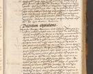 Zdjęcie nr 100 dla obiektu archiwalnego: Acta causarum, obligacionum, sentenciarum tam interlocutoriarum quam diffinitivarum constitutionumque coram reverendo patre domino Petro Porembski canonico et officiali generali Cracoviensi de anno Domini millesimo quingentesimo quadragesimo nono, cuius indictio septima, pontificatus sanctissimi in Christo patris et domini nostri domini Pauli divina providencia tercii, anno ipsius nacionis Pauli pape terciii die tercia mensis Novembris inchoatur
