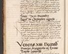 Zdjęcie nr 112 dla obiektu archiwalnego: Acta causarum, obligacionum, sentenciarum tam interlocutoriarum quam diffinitivarum constitutionumque coram reverendo patre domino Petro Porembski canonico et officiali generali Cracoviensi de anno Domini millesimo quingentesimo quadragesimo nono, cuius indictio septima, pontificatus sanctissimi in Christo patris et domini nostri domini Pauli divina providencia tercii, anno ipsius nacionis Pauli pape terciii die tercia mensis Novembris inchoatur