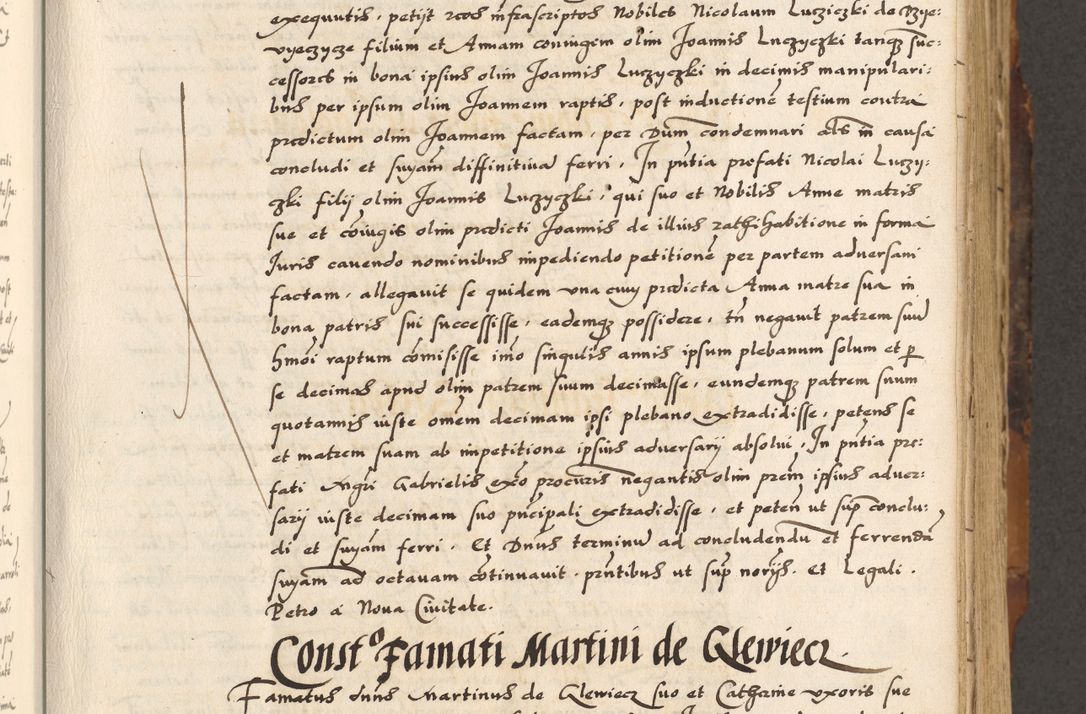 Zdjęcie nr 123 dla obiektu archiwalnego: Acta causarum, obligacionum, sentenciarum tam interlocutoriarum quam diffinitivarum constitutionumque coram reverendo patre domino Petro Porembski canonico et officiali generali Cracoviensi de anno Domini millesimo quingentesimo quadragesimo nono, cuius indictio septima, pontificatus sanctissimi in Christo patris et domini nostri domini Pauli divina providencia tercii, anno ipsius nacionis Pauli pape terciii die tercia mensis Novembris inchoatur