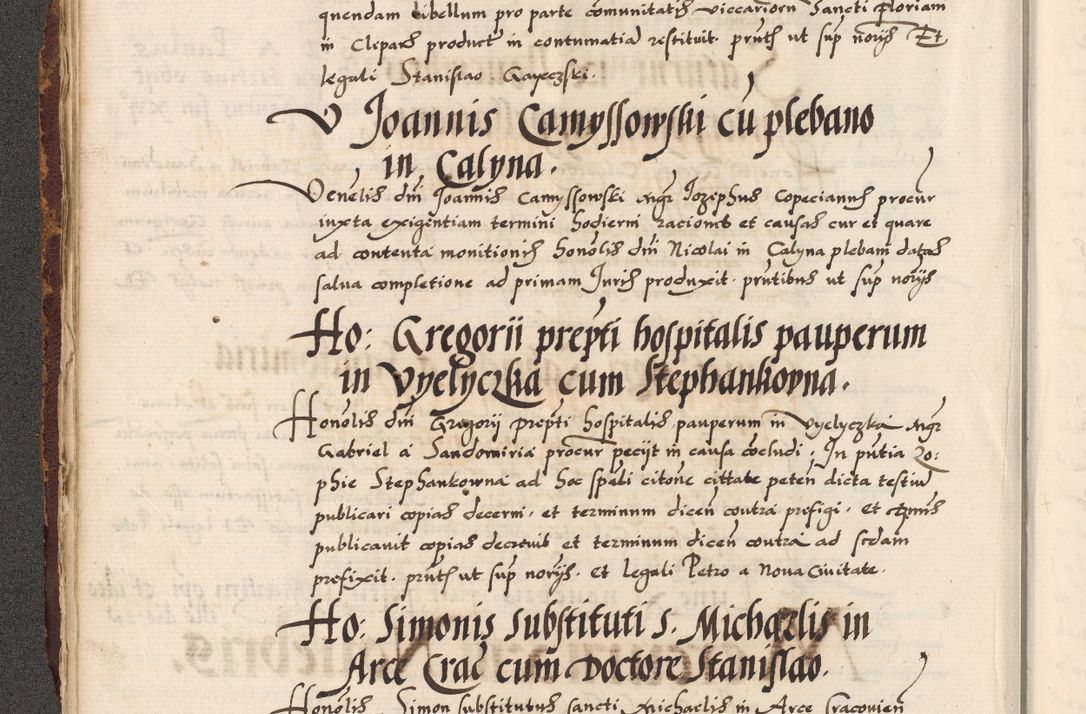 Zdjęcie nr 149 dla obiektu archiwalnego: Acta causarum, obligacionum, sentenciarum tam interlocutoriarum quam diffinitivarum constitutionumque coram reverendo patre domino Petro Porembski canonico et officiali generali Cracoviensi de anno Domini millesimo quingentesimo quadragesimo nono, cuius indictio septima, pontificatus sanctissimi in Christo patris et domini nostri domini Pauli divina providencia tercii, anno ipsius nacionis Pauli pape terciii die tercia mensis Novembris inchoatur