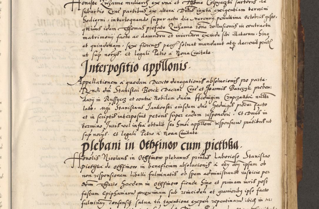 Zdjęcie nr 158 dla obiektu archiwalnego: Acta causarum, obligacionum, sentenciarum tam interlocutoriarum quam diffinitivarum constitutionumque coram reverendo patre domino Petro Porembski canonico et officiali generali Cracoviensi de anno Domini millesimo quingentesimo quadragesimo nono, cuius indictio septima, pontificatus sanctissimi in Christo patris et domini nostri domini Pauli divina providencia tercii, anno ipsius nacionis Pauli pape terciii die tercia mensis Novembris inchoatur