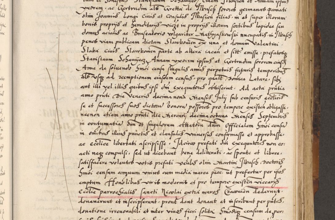 Zdjęcie nr 177 dla obiektu archiwalnego: Acta causarum, obligacionum, sentenciarum tam interlocutoriarum quam diffinitivarum constitutionumque coram reverendo patre domino Petro Porembski canonico et officiali generali Cracoviensi de anno Domini millesimo quingentesimo quadragesimo nono, cuius indictio septima, pontificatus sanctissimi in Christo patris et domini nostri domini Pauli divina providencia tercii, anno ipsius nacionis Pauli pape terciii die tercia mensis Novembris inchoatur