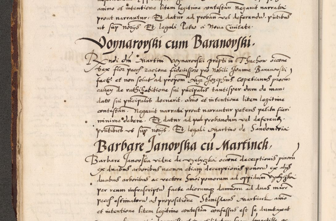 Zdjęcie nr 183 dla obiektu archiwalnego: Acta causarum, obligacionum, sentenciarum tam interlocutoriarum quam diffinitivarum constitutionumque coram reverendo patre domino Petro Porembski canonico et officiali generali Cracoviensi de anno Domini millesimo quingentesimo quadragesimo nono, cuius indictio septima, pontificatus sanctissimi in Christo patris et domini nostri domini Pauli divina providencia tercii, anno ipsius nacionis Pauli pape terciii die tercia mensis Novembris inchoatur