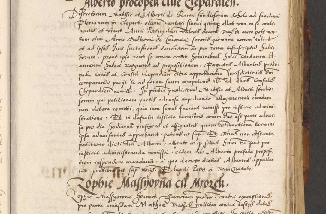 Zdjęcie nr 188 dla obiektu archiwalnego: Acta causarum, obligacionum, sentenciarum tam interlocutoriarum quam diffinitivarum constitutionumque coram reverendo patre domino Petro Porembski canonico et officiali generali Cracoviensi de anno Domini millesimo quingentesimo quadragesimo nono, cuius indictio septima, pontificatus sanctissimi in Christo patris et domini nostri domini Pauli divina providencia tercii, anno ipsius nacionis Pauli pape terciii die tercia mensis Novembris inchoatur